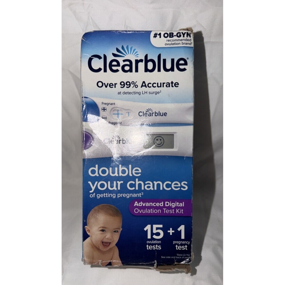 Clearblue Advanced Digital Ovulation Test Kit + 1 Pregnancy Test